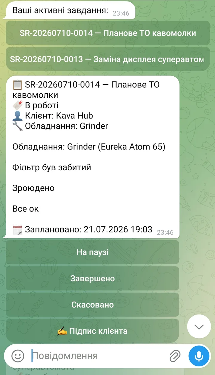 SyncWork Telegram bot
